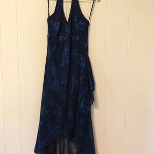 Halter style Hi-Lo dress. Size small.